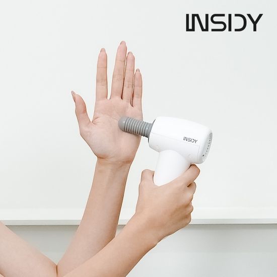인사이디 온열 전동 미니 마사지건 IMG-800 풀패키지