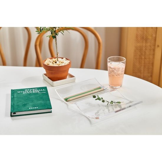 북템 BOOK.tem 아크릴 북 문진 페이퍼 필사 오브제