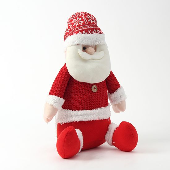 [도토로] 눈꽃 산타 크리스마스 장식 인형