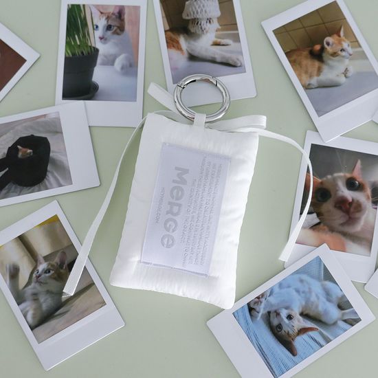 Moment Keyring - White / 액자형 키링