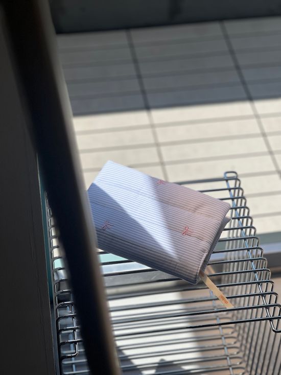 리본 스트라이프 독서 다이어리커버 책커버 북커버