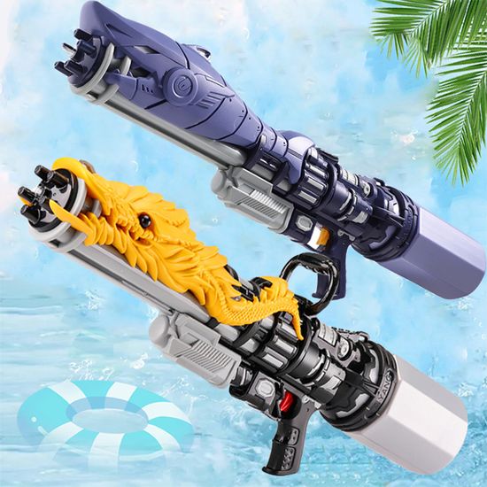 초대형 드래곤 샤크 페스티벌 펌프 대포 물총 워터건 