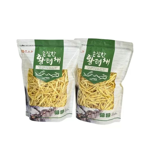 손질한 황태채360G 황태국 해장국 건어물