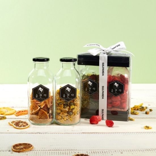 술판다 담금주 키트 500ml 2구 포장세트