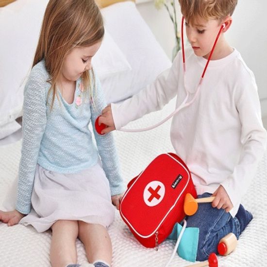 [키앤비] 원목닥터k병원놀이세트