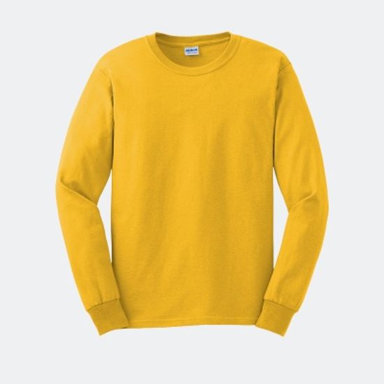 길단 2400 USA핏 무지티 긴팔티