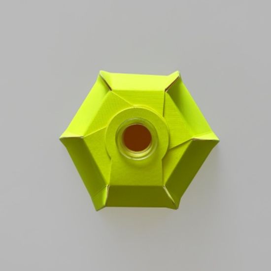 PAPER GAT LAMP 페이퍼 갓램프 -IVORY / CORAL