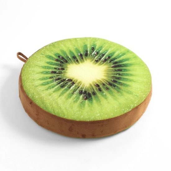 상큼 프루츠 키위 방석 푹신한 사무실 쿠션 과일방석