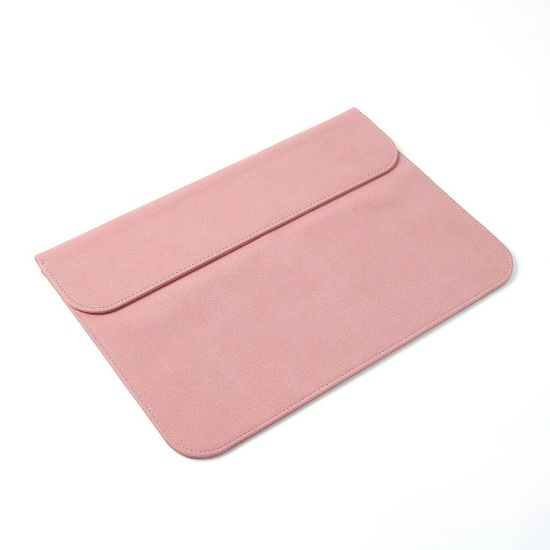 맥씬 노트북 가죽 슬리브 파우치 케이스 13.3형 핑크