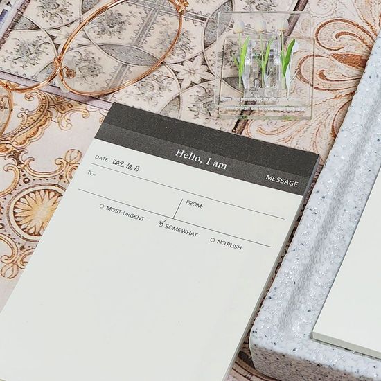 체크리스트 직장인 업무일지 메모 점검표(WE3FBF2)