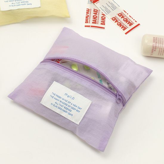 멜로 스퀘어 파우치