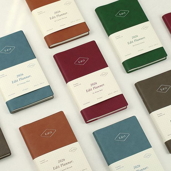 [날짜형] 2026 에디트 위클리 플래너 S