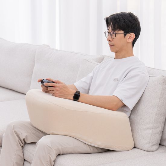  바른자세 독서 뜨개질 쿠션 노트북 레벨업쿠션170