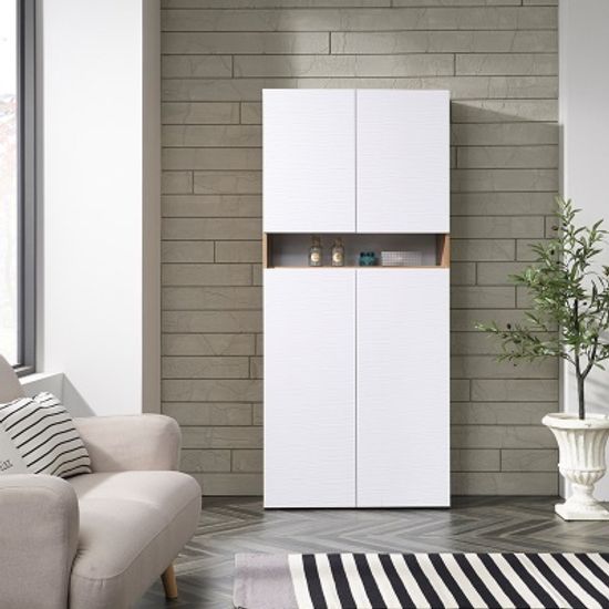 카나 웨이브 키큰 수납 신발장 800 (착불)