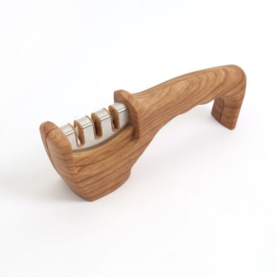 키친샵 3단계 쾌속 칼갈이 칼연마 세라믹숫돌 샤프너