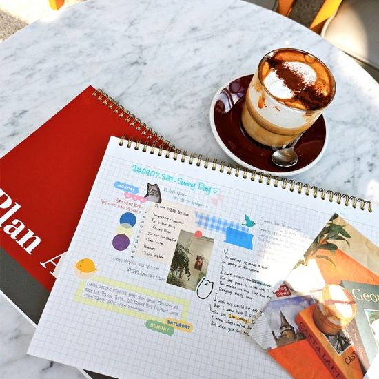 Plan A 공부 업무 일정 플래너 스케줄러 2종