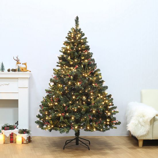 [도토로] 180cm 열매 트리 + 300구 LED 전구 (웜색)