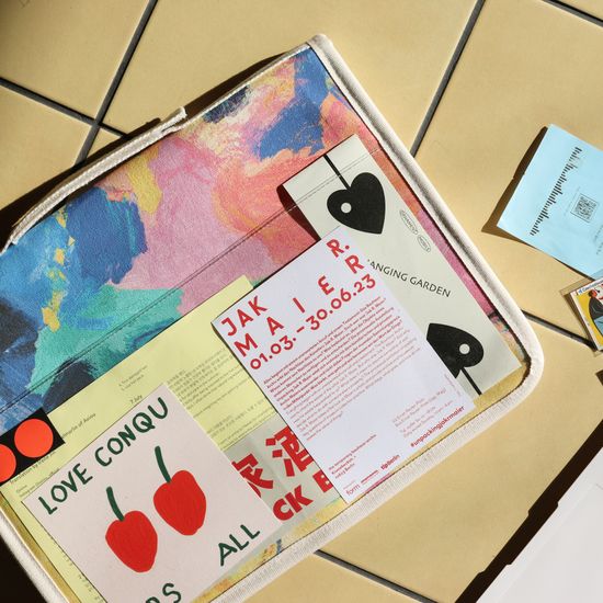 [누아 콜라보] 시그니처 아이패드 / 노트북 파우치