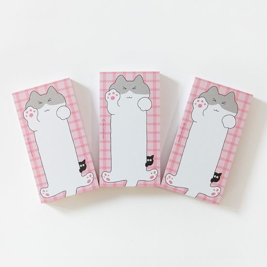 [버숨] 길쭉 떡메모지 홍시