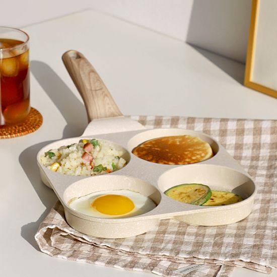 벨링 IH 인덕션 프라이팬 원형 4구 1p