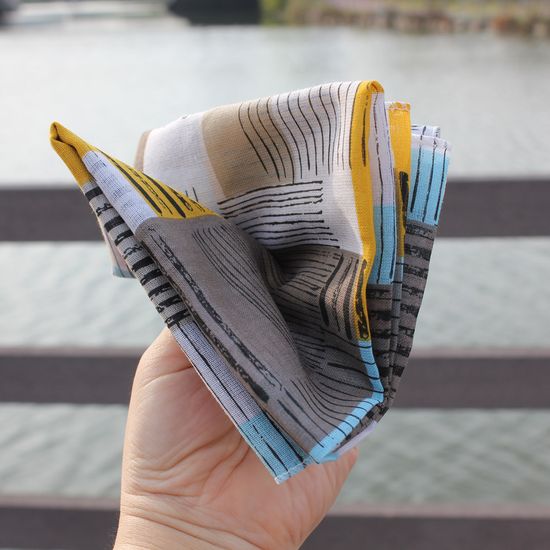 기억의 조각 (손수건 스카프)