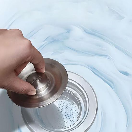 싱크대 배수구 뚜껑 커버 덮개 배수망 미포함 N054