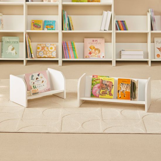 그루인 베벨 어린이 전면 책꽂이 2size