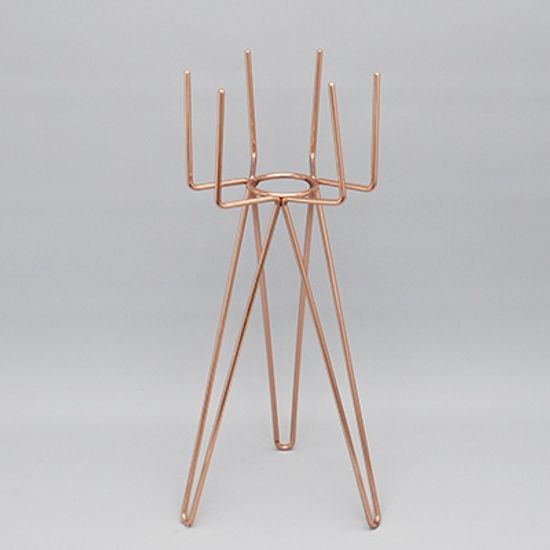 육각 화분 스탠드(L)-14.5(지름) x 40cm