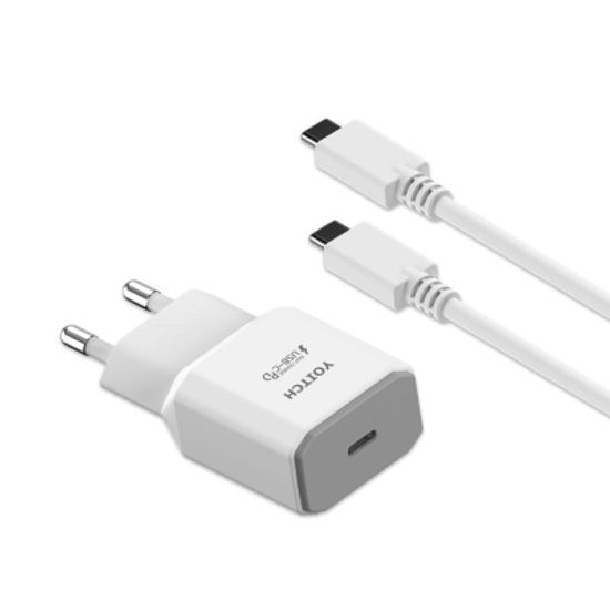 Q라인 USB C 타입 PD 18W 고속 충전기 C타입 케이블 