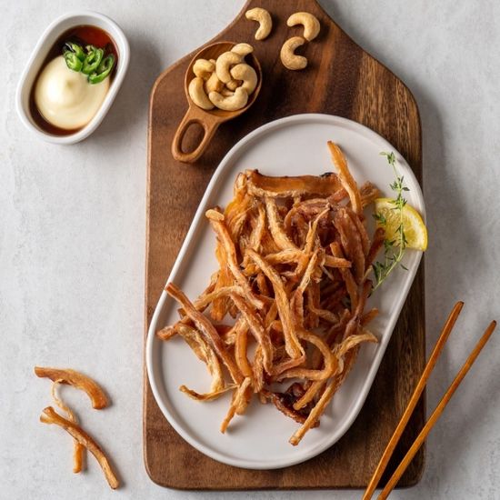 단짠 맥주 안주 스모크 페스츄리 훈제 오징어 200g