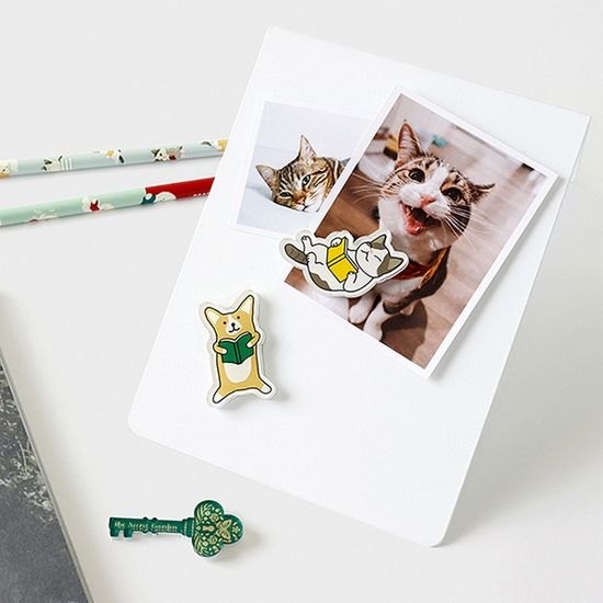 문학 아크릴 마그넷