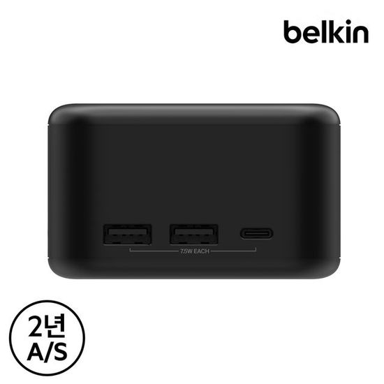 벨킨 6in1 코어 GaN 독 130W C타입 멀티허브 INC018