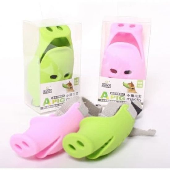 슈퍼펫 실리콘/돼지코 입마개 WCF5ADC