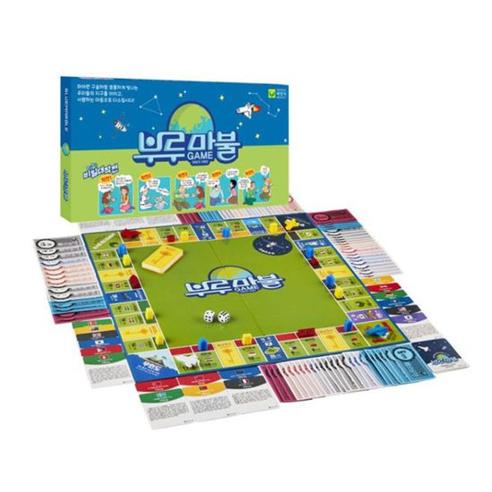 부루마불 게임 프렌즈 1P 가족 카드 주사위 보드게임(W9C606B)
