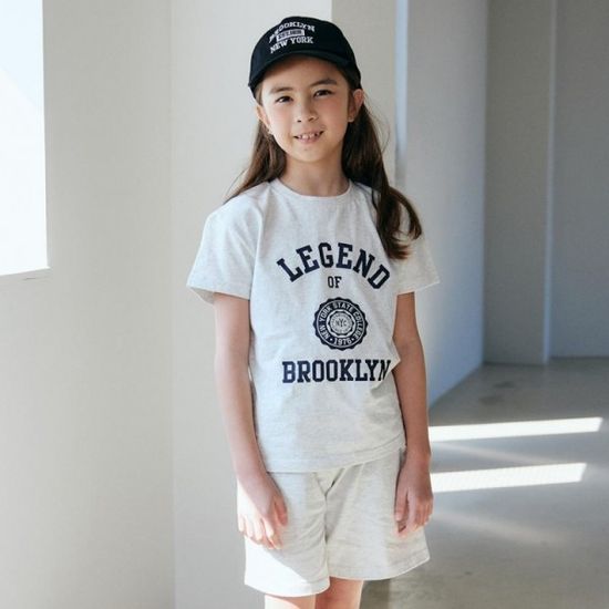 오트밀 여름 상하복 2종세트 아동 어린이 주니어