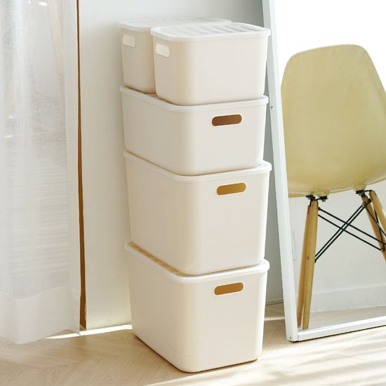 아이엠 리빙박스 수납 정리함 L 2+2 펜트리 바스켓