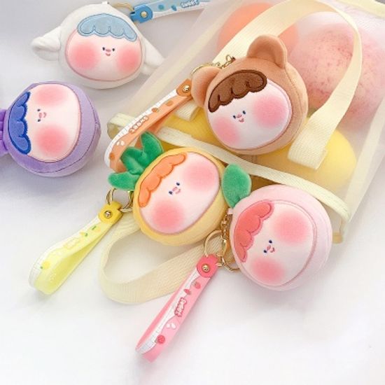 말랑 인형 캐릭터 키링/자동차 가방 열쇠고리 키홀더