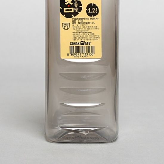 1.2L 사각참숯 물병/식당납품용 군대납품용 학교