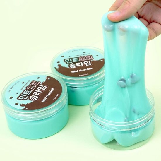 핑크풋 민트초코슬라임