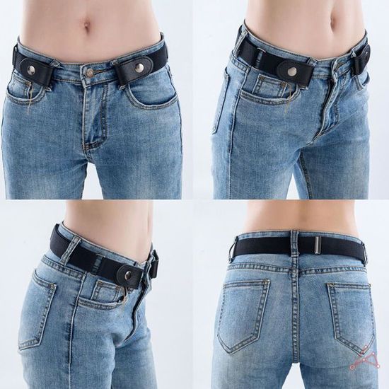 CH 버클없는 벨트 (블랙)(WC60530)