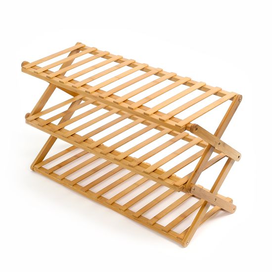 [리벨리]크로스 우드 3단 선반