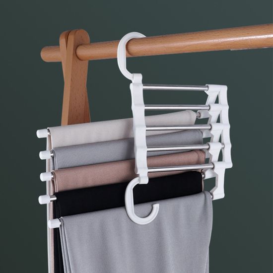 스탠다드 5단 바지 걸이 옷걸이