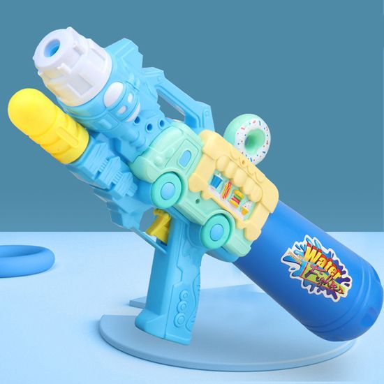 자동차 펌프 물총 워터건 750ML 물놀이밤 용품 장난감