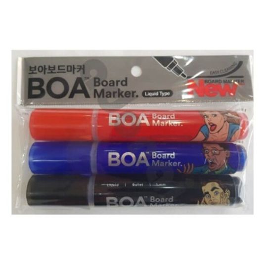 보아 생잉크 보드마카 3색 1개