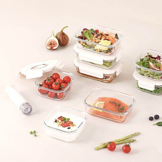 리앤쿡 프레시 오픈 데이팅 진공밀폐용기 10종세트