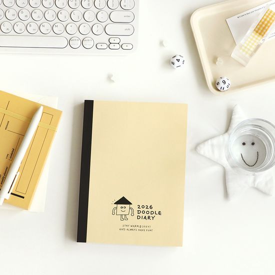 아이코닉 2026 두들 다이어리 날짜형