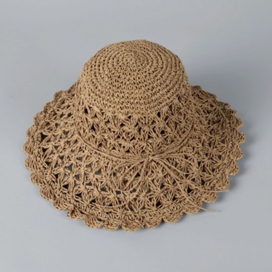 [베네]꽃잎 리본 썸머햇