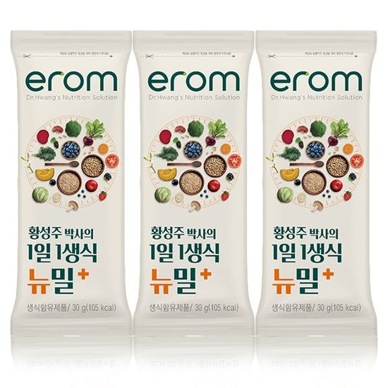 이롬 황성주 1일1생식 뉴밀 1박스 21포+흔들컵
