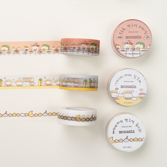 [꾸밍] 방구석몬찌즈 마스킹테이프