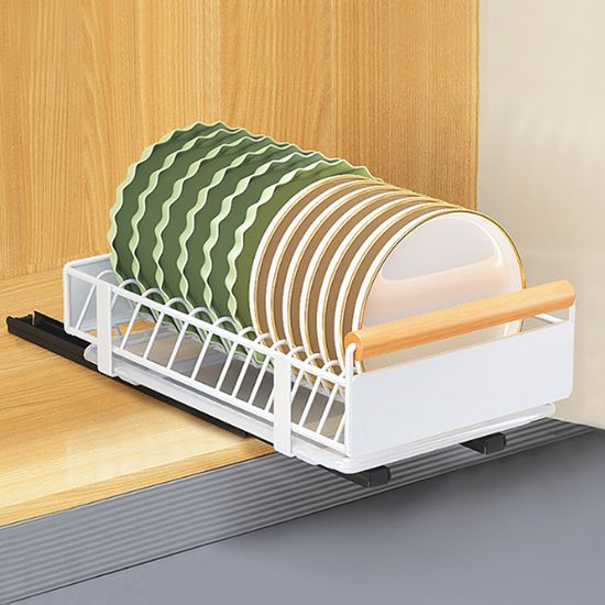 [쿠킹홈] 주방 정리 서랍 슬라이딩 레일 선반